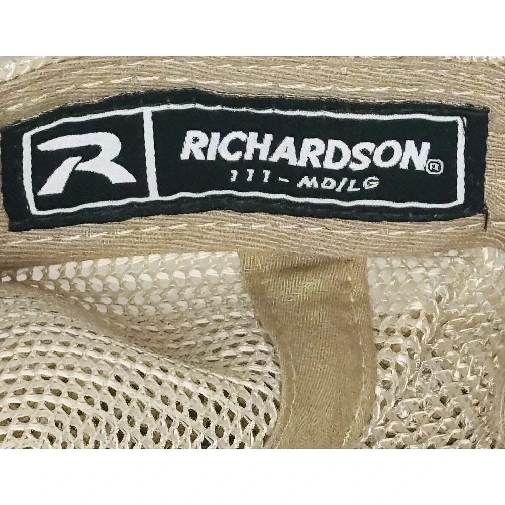 Hyer Boots Richardson 111 Trucker Hat Cap Blue Unstructured Snapback Western MD